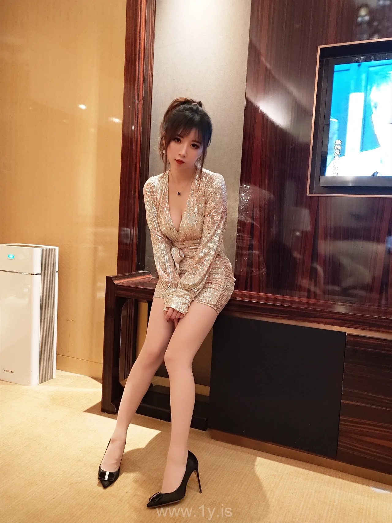 小女巫露娜 NO.014 亮片裙肉丝